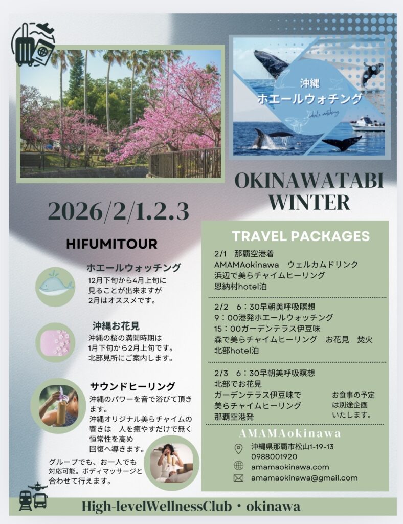 ２０２６年２月１，２，３日okinawaWINTER